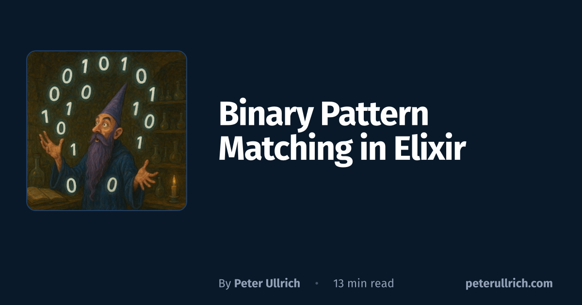 Binary Pattern Matching in Elixir